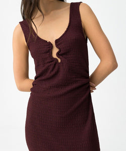 BALTOY DRESS - FIG