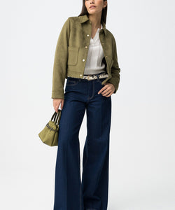 CELINE STITCH JEANS - DARK BLUE DENIM