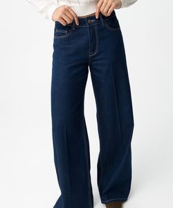CELINE STITCH JEANS - DARK BLUE DENIM