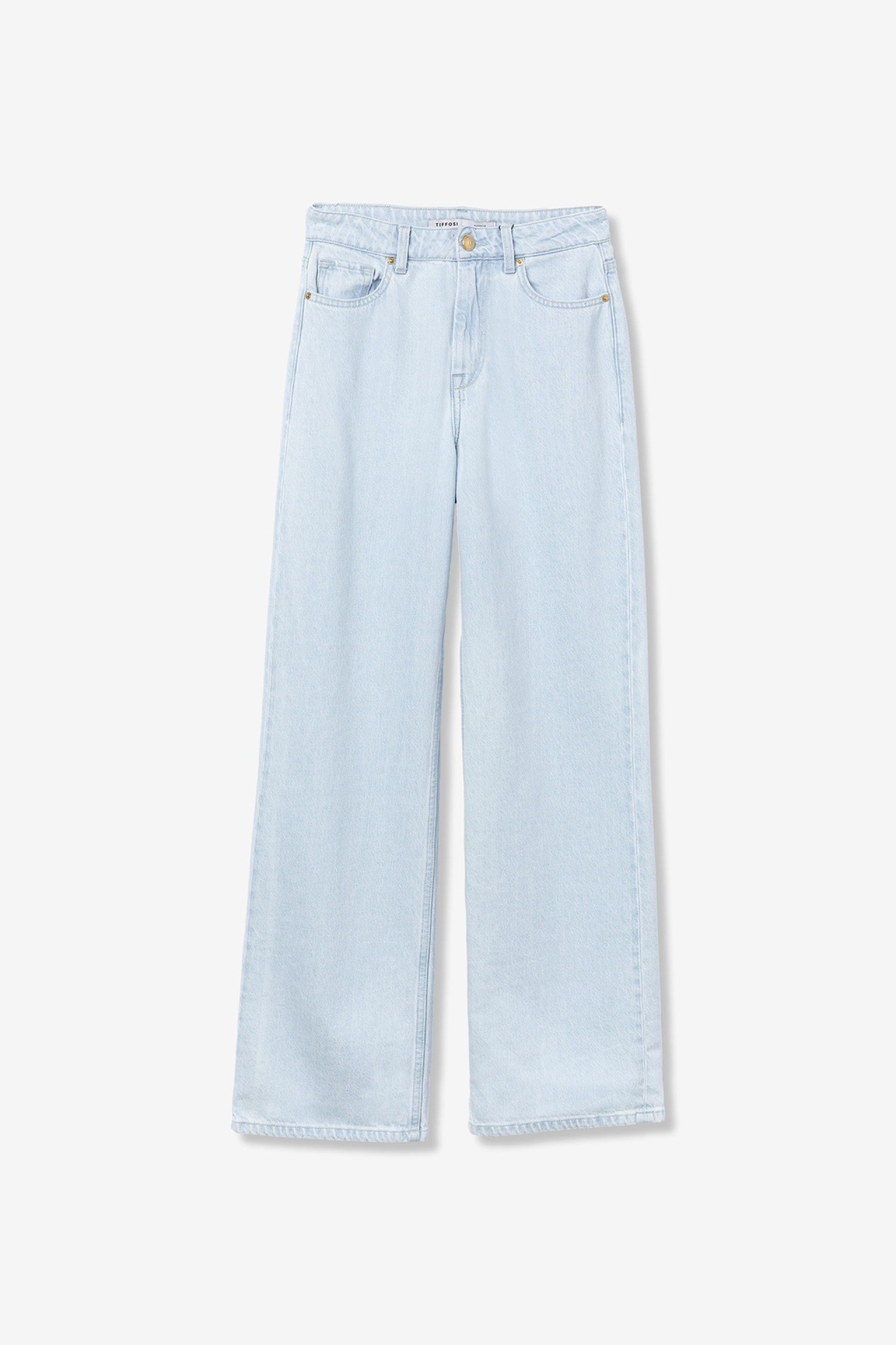 BONNYE WIDE LEG JEANS - BRIGHT LIGHT BLUE
