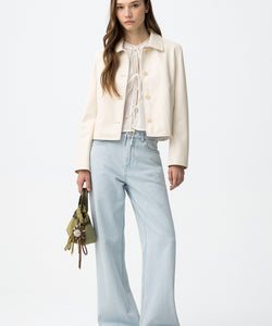BONNYE WIDE LEG JEANS - BRIGHT LIGHT BLUE