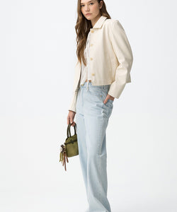 BONNYE WIDE LEG JEANS - BRIGHT LIGHT BLUE
