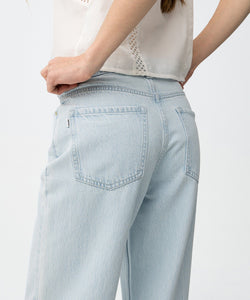 BONNYE WIDE LEG JEANS - BRIGHT LIGHT BLUE