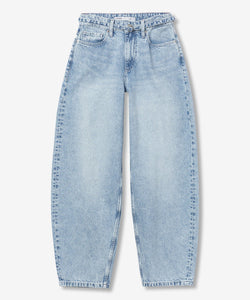 AVA BARREL JEANS - LIGHT BLUE