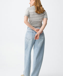 AVA BARREL JEANS - LIGHT BLUE