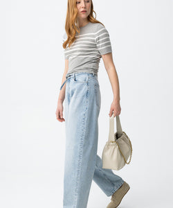 AVA BARREL JEANS - LIGHT BLUE