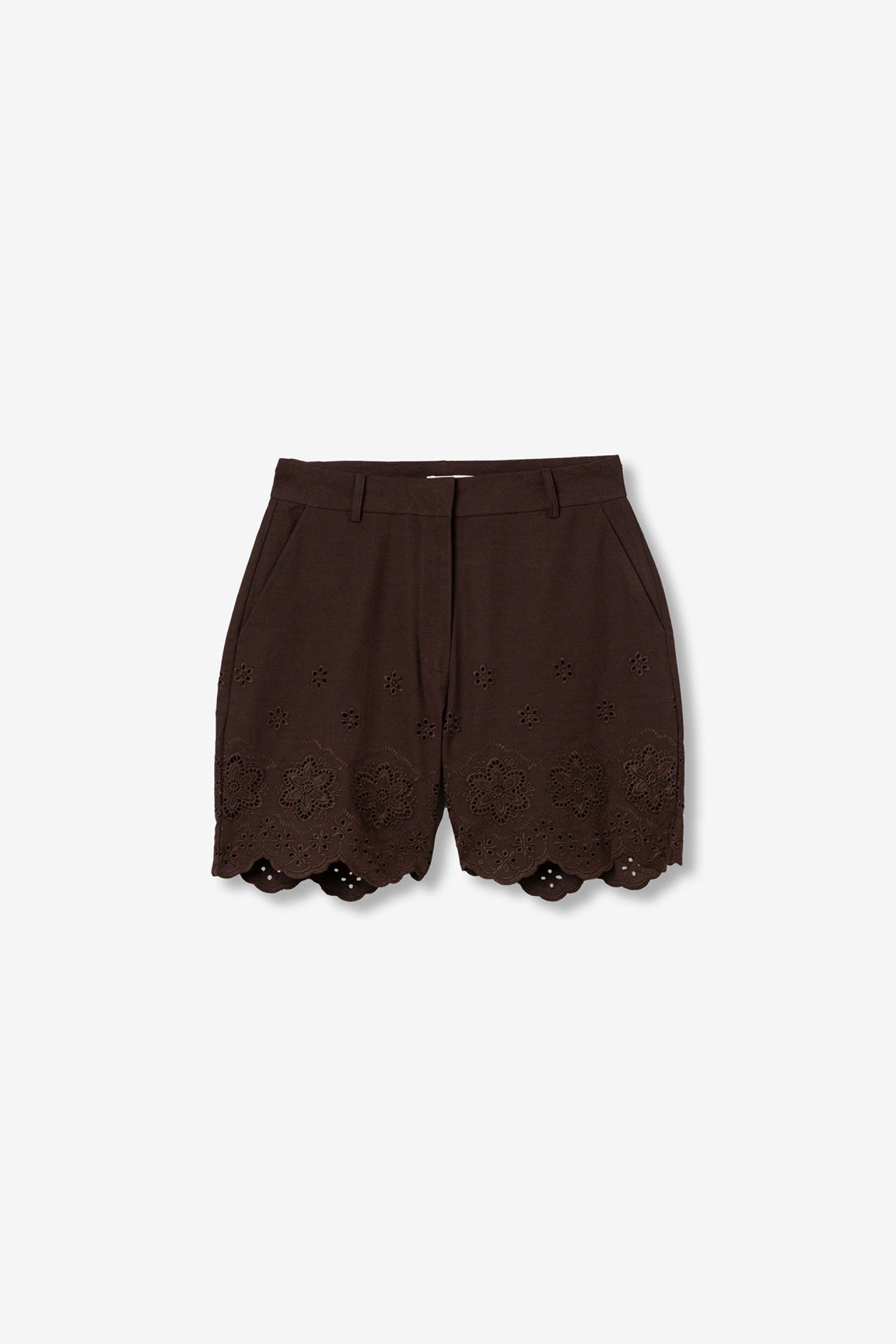 LANCASTRE SHORTS - CHOCOLATE