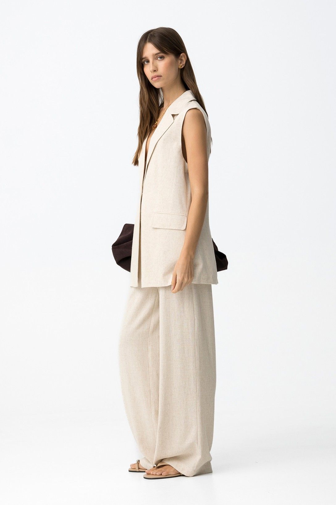 PORTEL PANTS - BEIGE