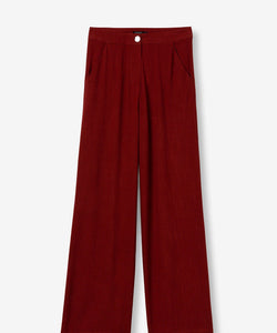 PORTET PANTS - LIPSTICK RED