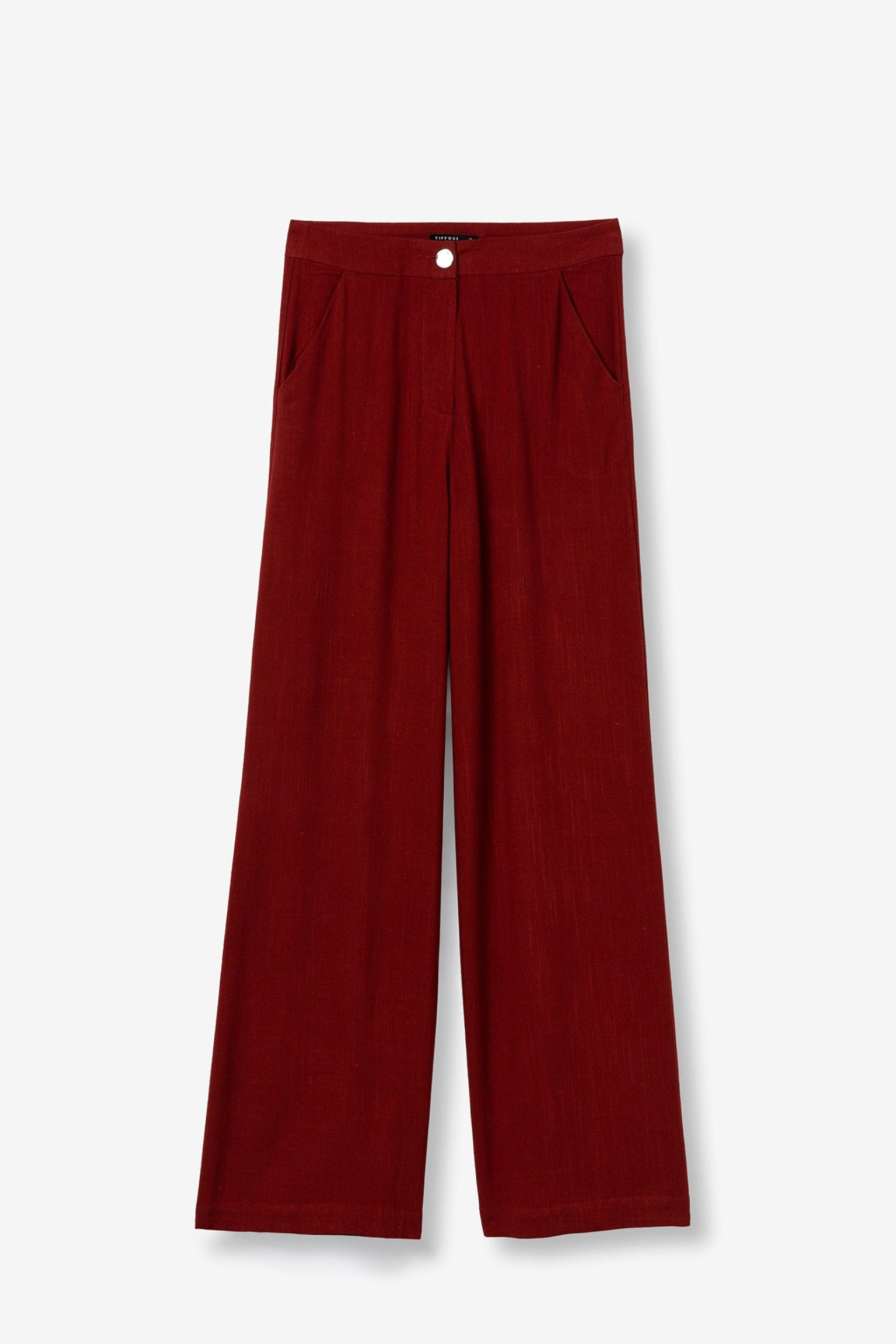 PORTET PANTS - LIPSTICK RED