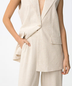 PORTEL PANTS - BEIGE