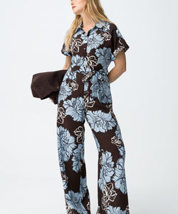 NICOTINA JUMPSUIT - BABY BLUE