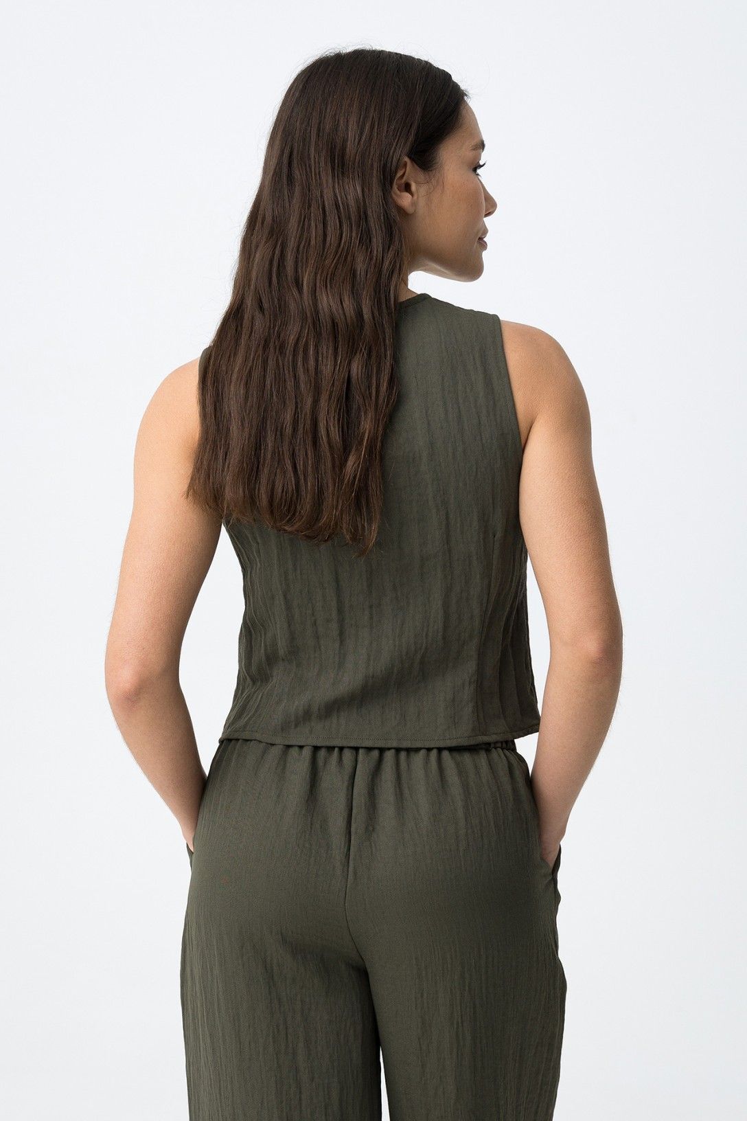 AUGUSTA GILET - PATINA GREEN
