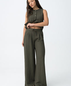 AUGUSTA PANTS - PATINA GREEN