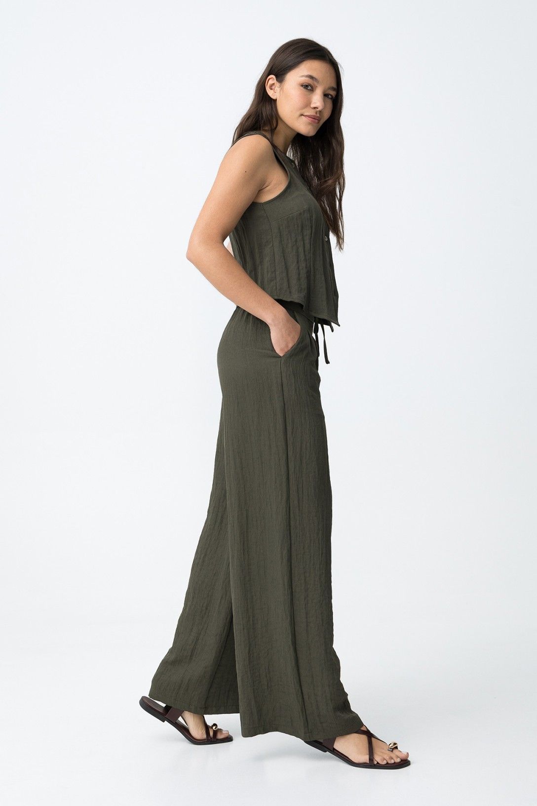 AUGUSTA PANTS - PATINA GREEN