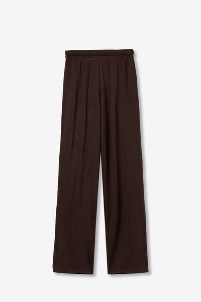 BRESHA PANTALON - CHOCOLATE BROWN