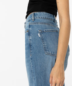 BONNYE WIDE LEG JEANS - MEDIUM BLUE