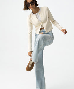 BONNYE WIDE LEG JEANS - LIGHT BLUE
