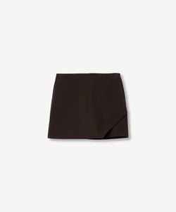 PEPPER SKORT - CHOCOLATE BROWN