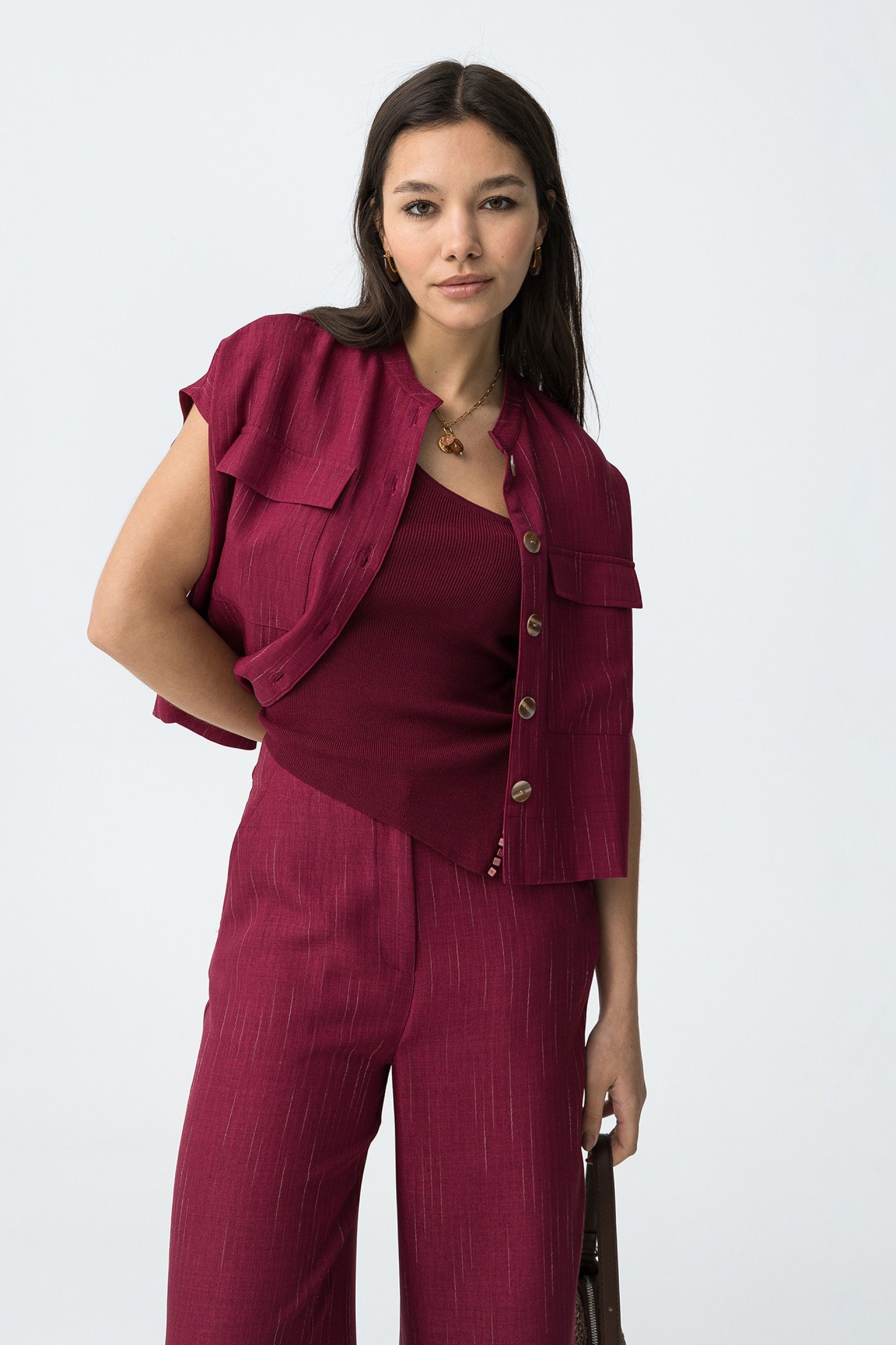 COOKIE SHIRT - FUCHSIA RED