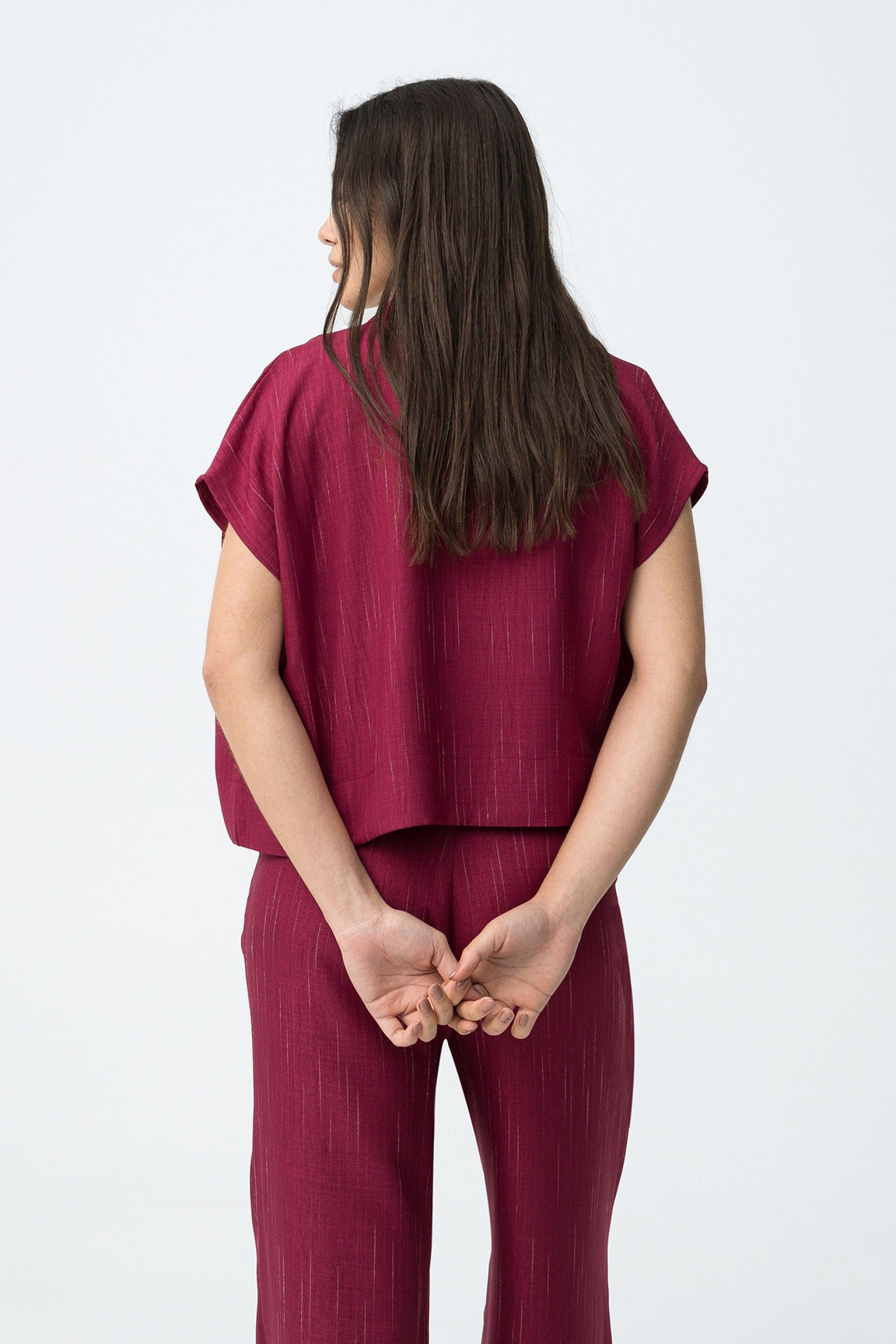 COOKIE SHIRT - FUCHSIA RED