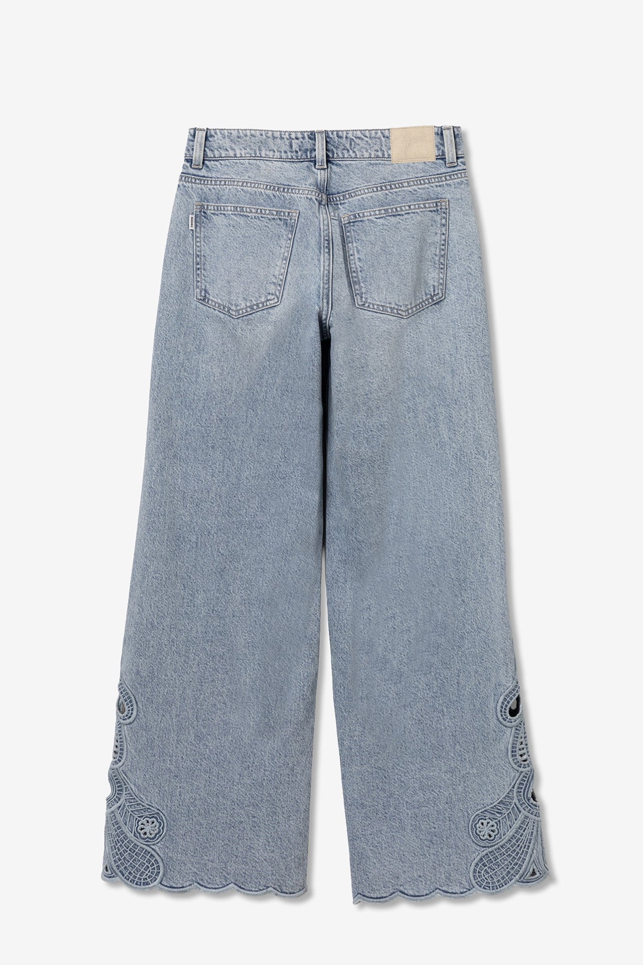 CELINE WIDE LEG JEANS - BLUE
