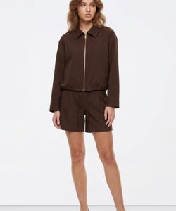 KIWI JACKET - BROWN