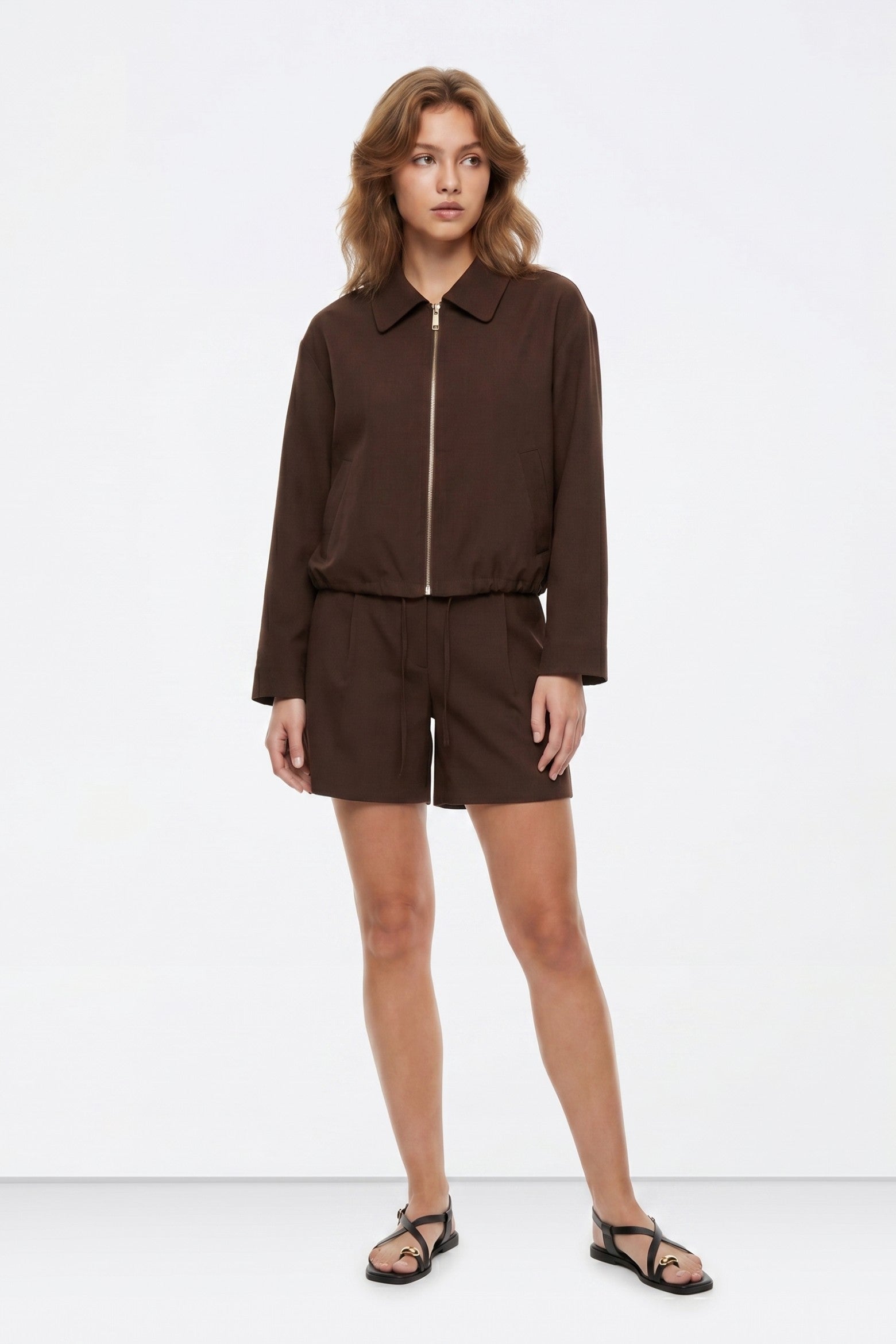 KIWI JACKET - BROWN