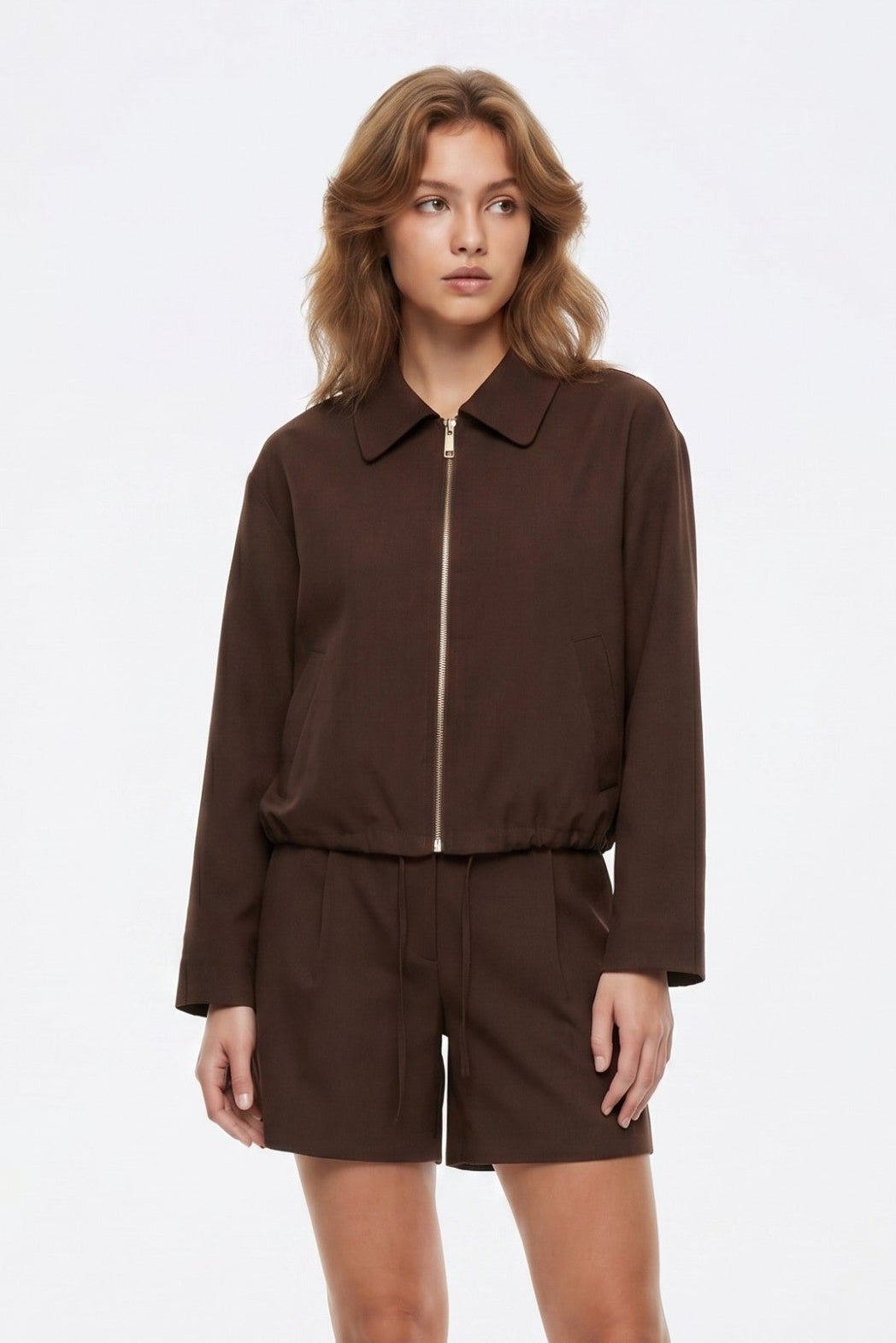 KIWI JACKET - BROWN
