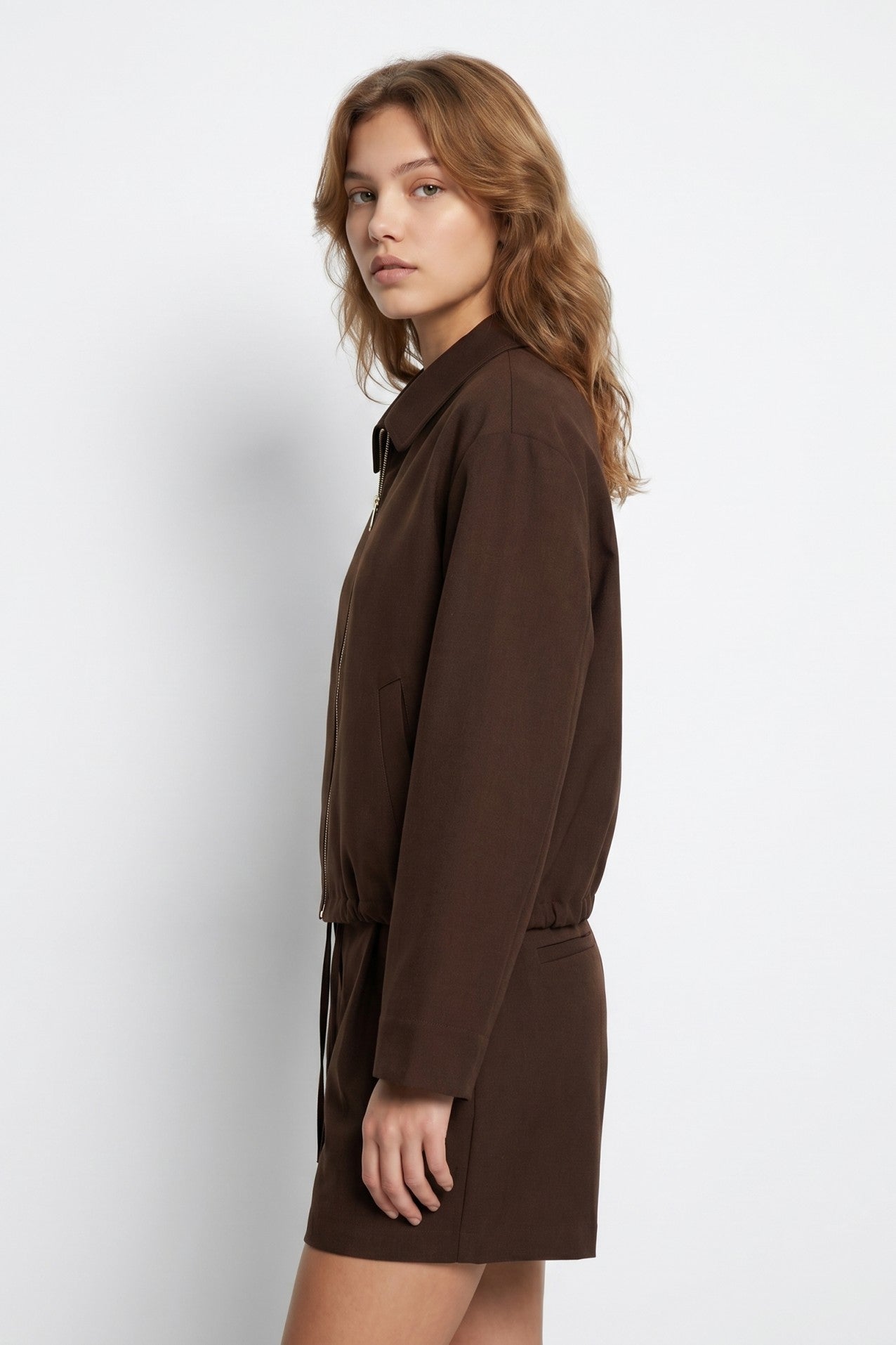 KIWI JACKET - BROWN