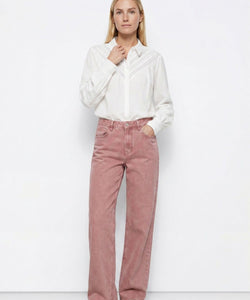 CELINE WIDE LEG JEANS - PINK