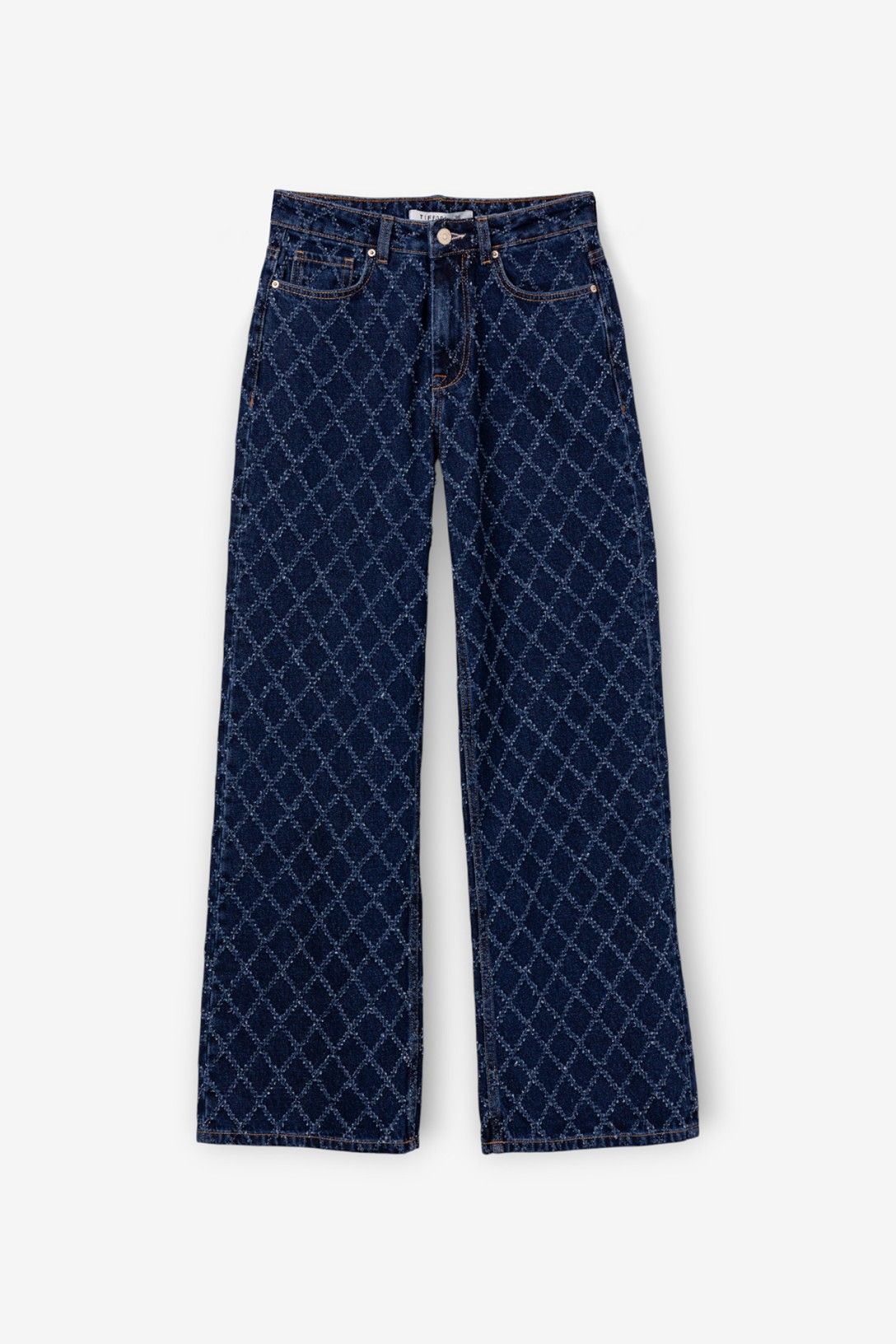 BONNYE WIDE LEG JEANS - RELIEF BLUE