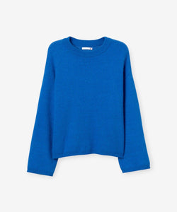 NAOMI PLAIN KNIT - BLUE