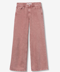 CELINE WIDE LEG JEANS - PINK