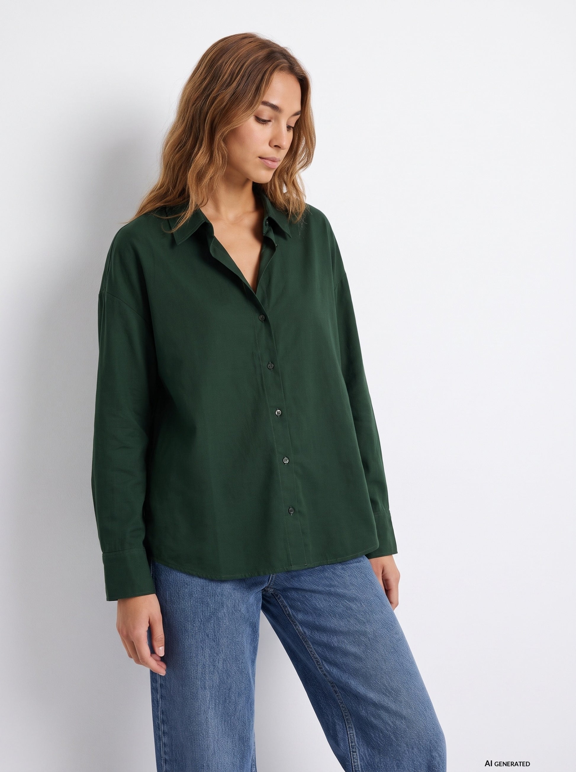 NANCY BLOUSE - GREEN