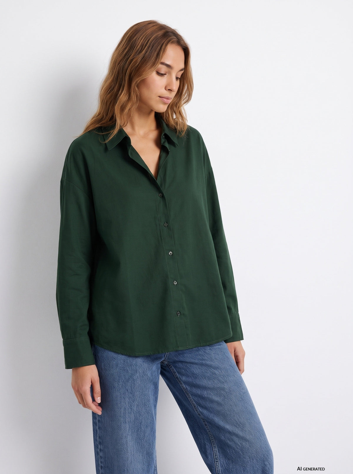 NANCY BLOUSE - GREEN