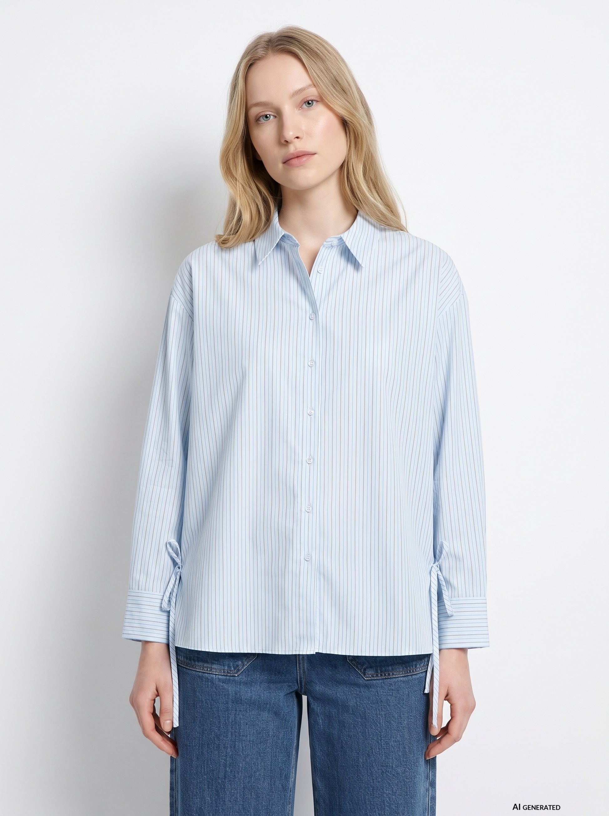SALDANHA BLOUSE - BABY BLUE