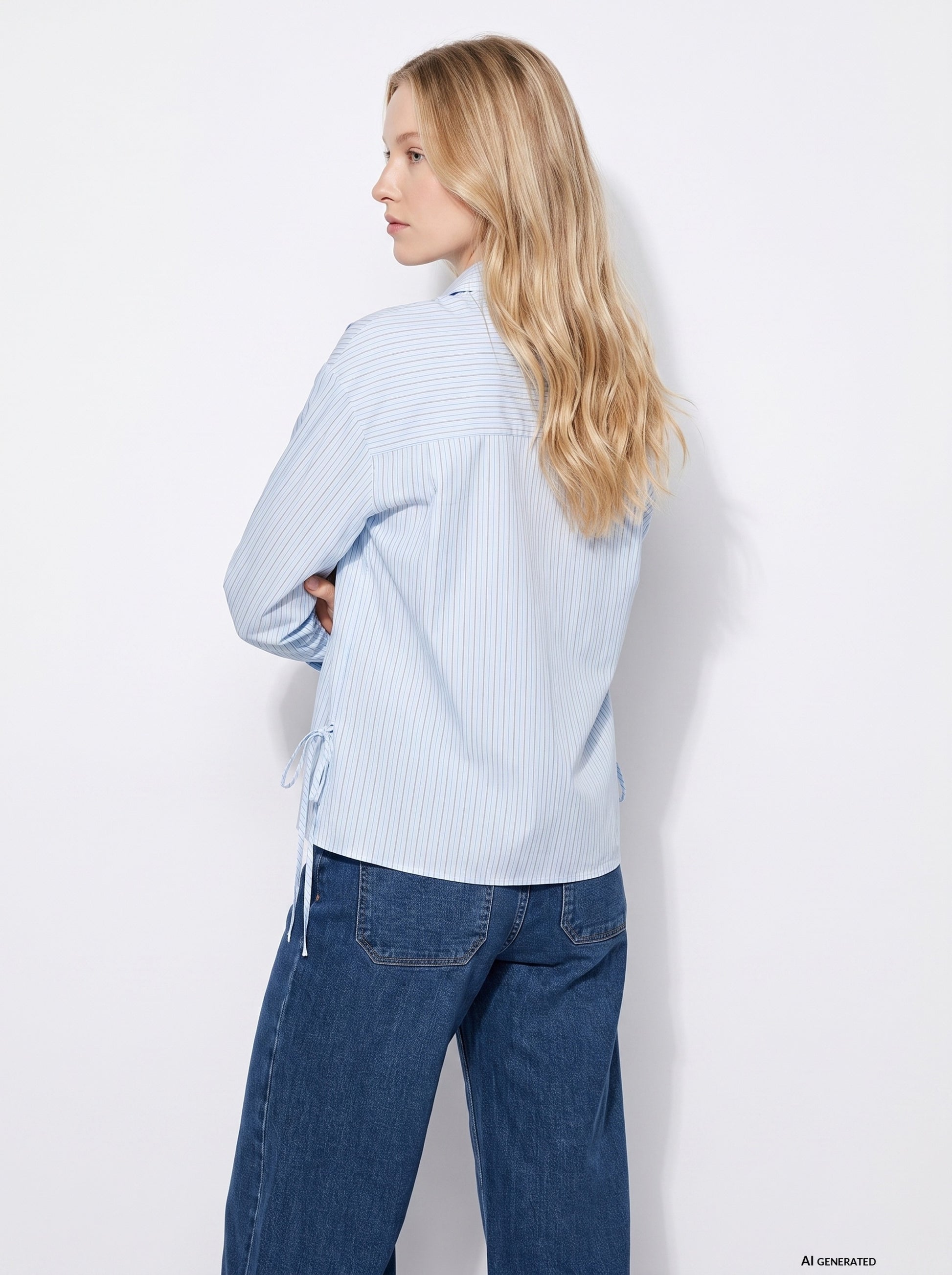 SALDANHA BLOUSE - BABY BLUE