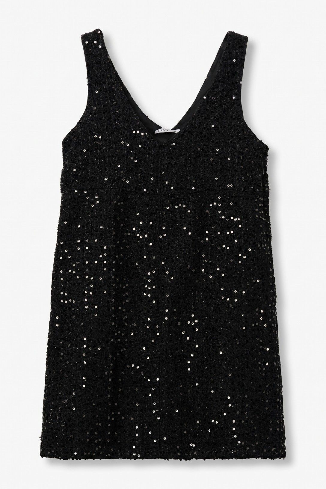 IVANY SEQUIN DRESS - BLACK