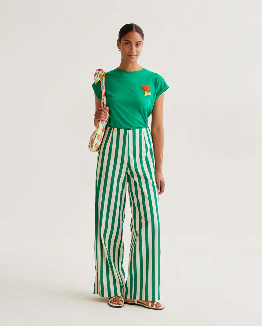 COMPAÑÍA FANTÁSTICA | TULIP TEE - GREEN