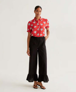 COMPAÑÍA FANTÁSTICA | CUPID DOT SS BLOUSE - RED