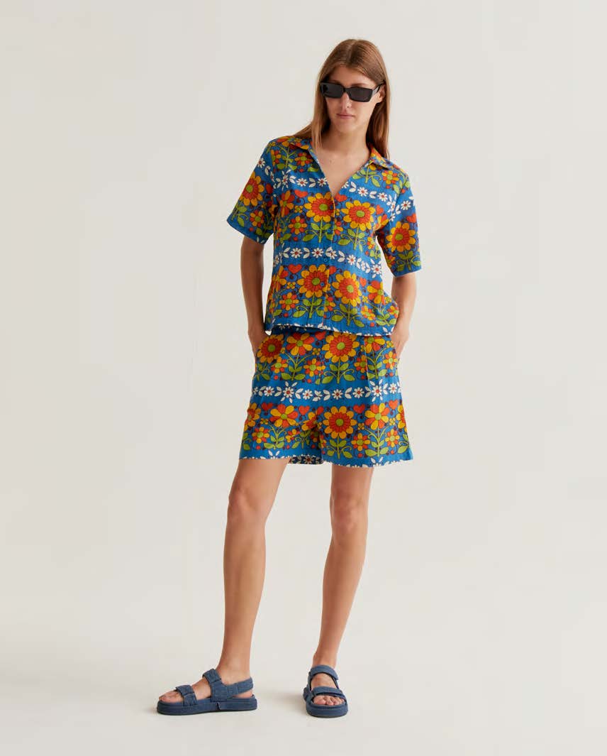 COMPAÑÍA FANTÁSTICA | BLOOMING SHORTS - MULTICOLOR