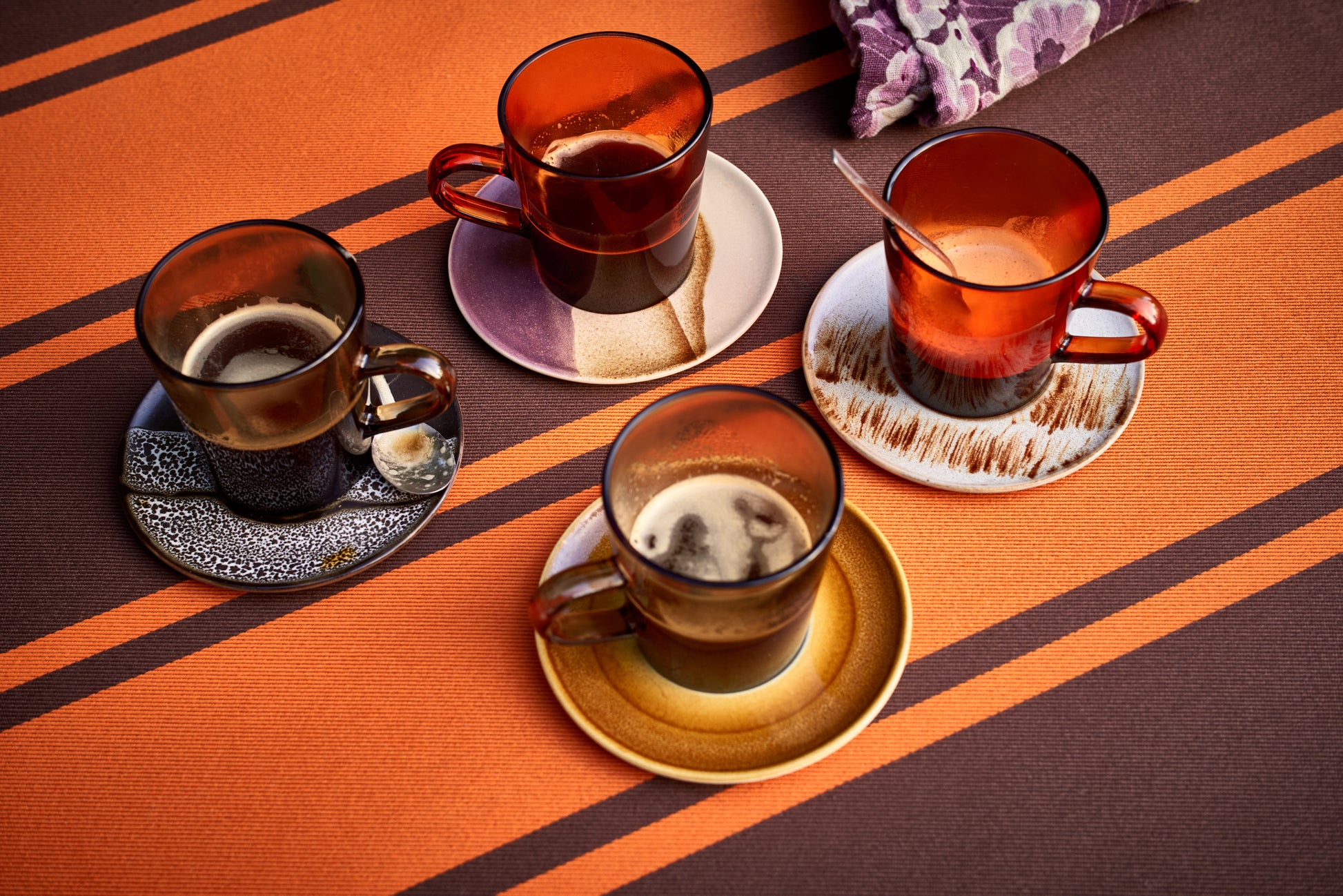 HKliving | 70S CERAMICS: SAUCER - BIG SUR BLAST