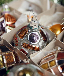 HKliving | CHRISTMAS ORNAMENT - JEWELS OVAL