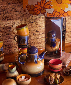 HKliving | 70S CERAMICS: SUGAR POT - 8 AM