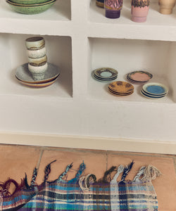 HKliving | 70S CERAMICS: SMALL SCENTED CANDLE - MIAMI