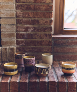 HKliving | 70S CERAMICS: SMALL SCENTED CANDLE - KYOTO