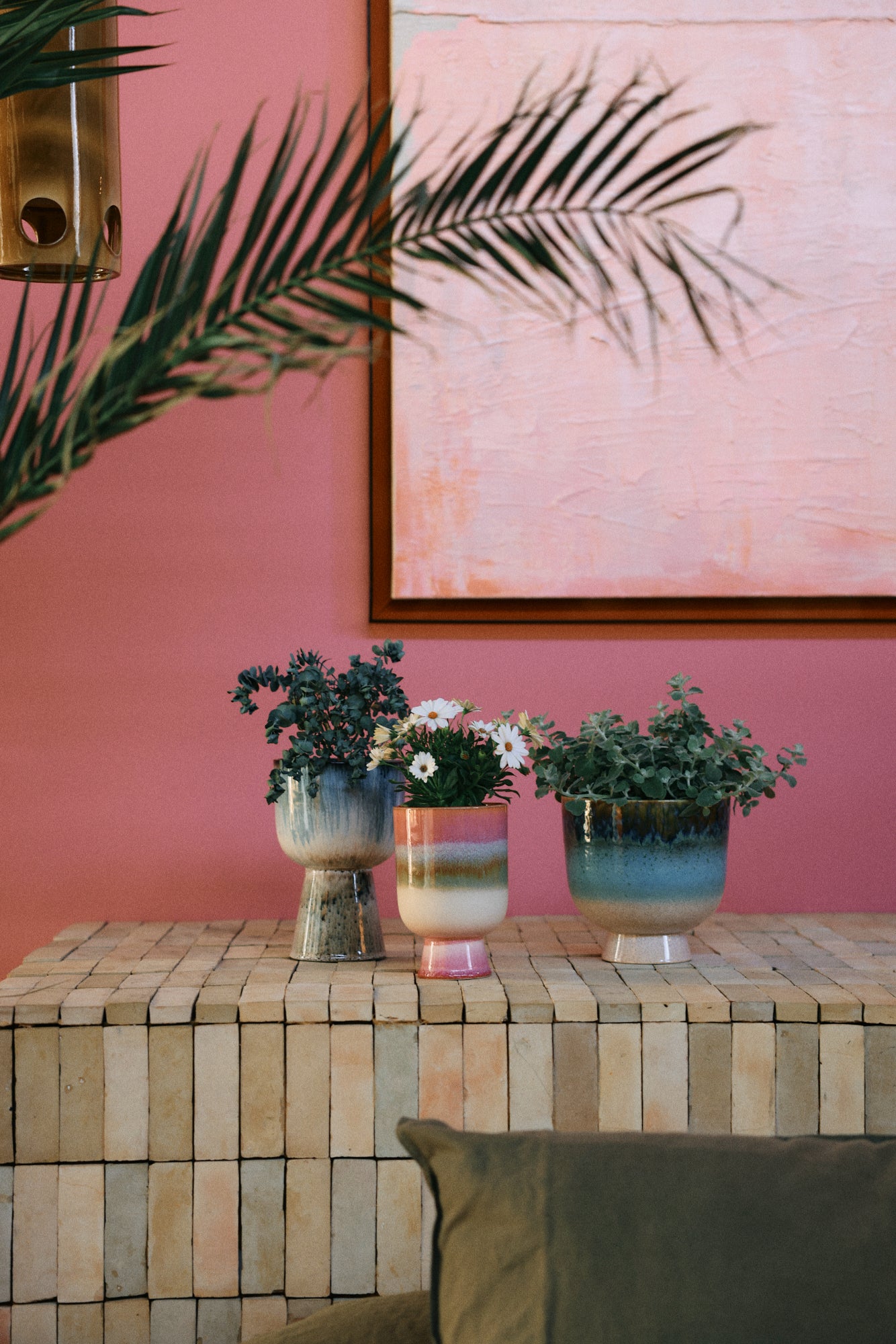 HKliving | RETRO FLOWER POT - ROSEFIELD