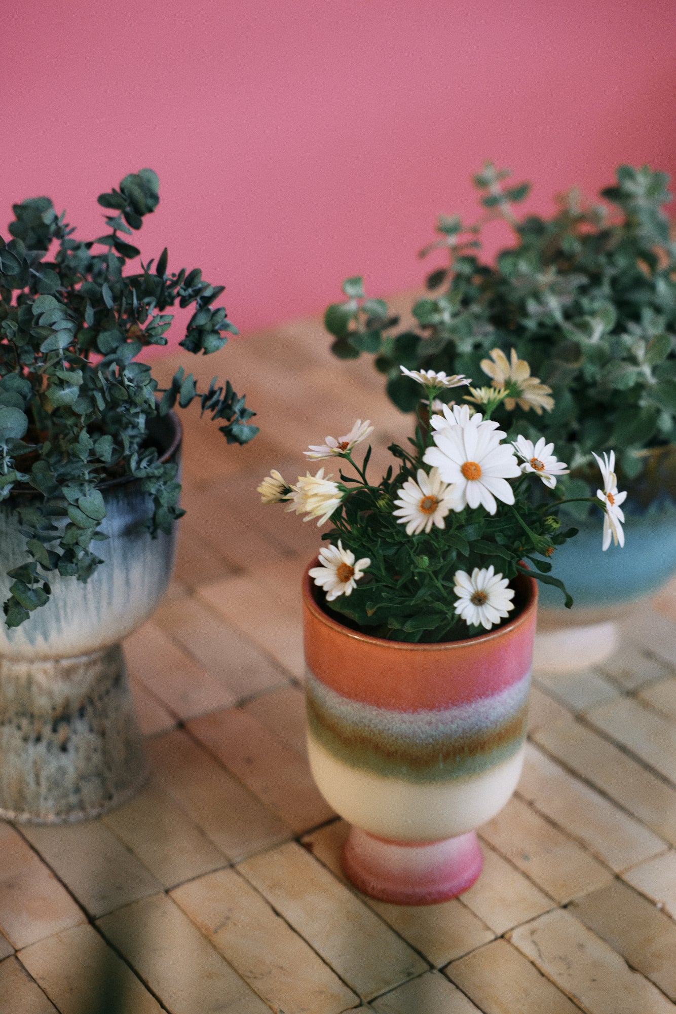 HKliving | RETRO FLOWER POT - ROSEFIELD