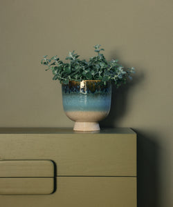 HKliving | RETRO FLOWER POT - LAGOON